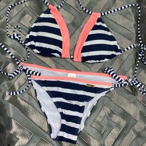 Striped Women Bikini